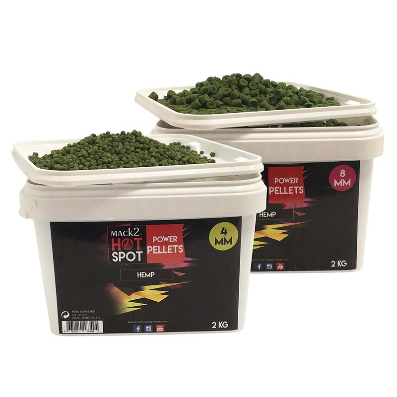 Seau pellets mack2 power pellets hemp 2kg - Amor&ccedil;ages | Pacific P&ecirc;che