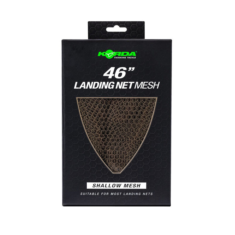 Filet &eacute;puisette Korda Landing Net Mesh | 46in Shallow - Epuisettes | Pacific P&ecirc;che