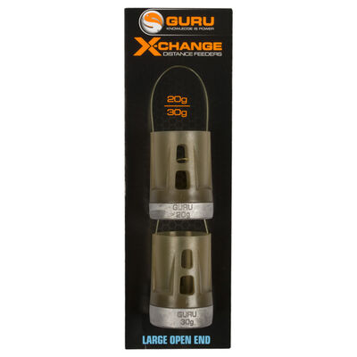 Cages feeder coup guru x-change distance feeder solid large (x2) - Cages | Pacific Pêche