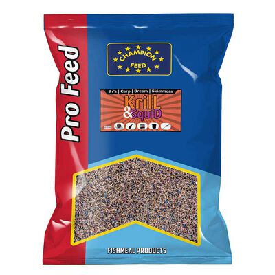 Amorce Champion Feed Groundbait Krill & Squid 2Kg - Amorces | Pacific Pêche