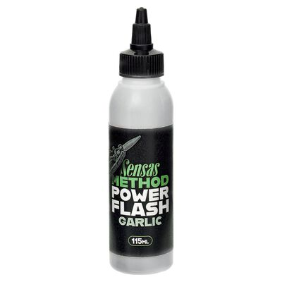Attractant Sensas Power Flash Garlic 115 ml - Additifs | Pacific P&ecirc;che