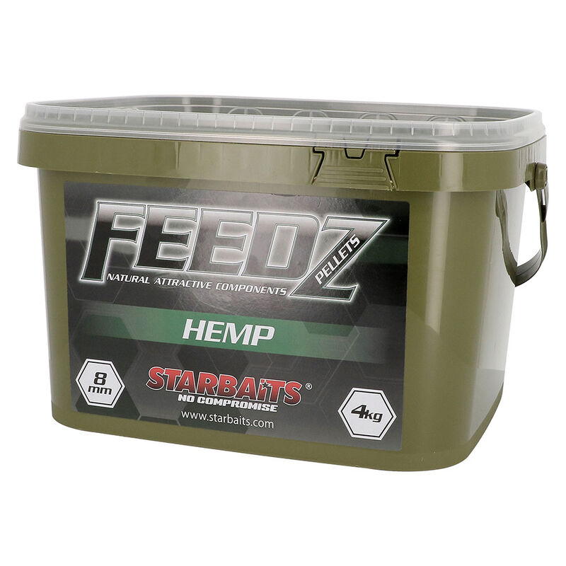 Pellets d'amor&ccedil;ages carpe starbaits feedz hemp 8mm - Amor&ccedil;ages | Pacific P&ecirc;che