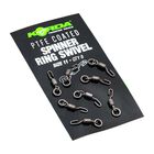 Emerillon carpe korda ptfe spinner ring swivels (x8) - Emerillons carpe | Pacific P&ecirc;che