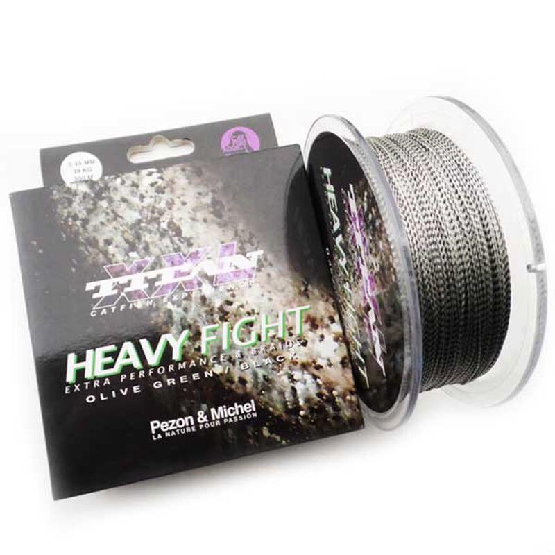 Tresse silure titan xxl pezon et michel heavy fight braid 300m - Tresses | Pacific P&ecirc;che