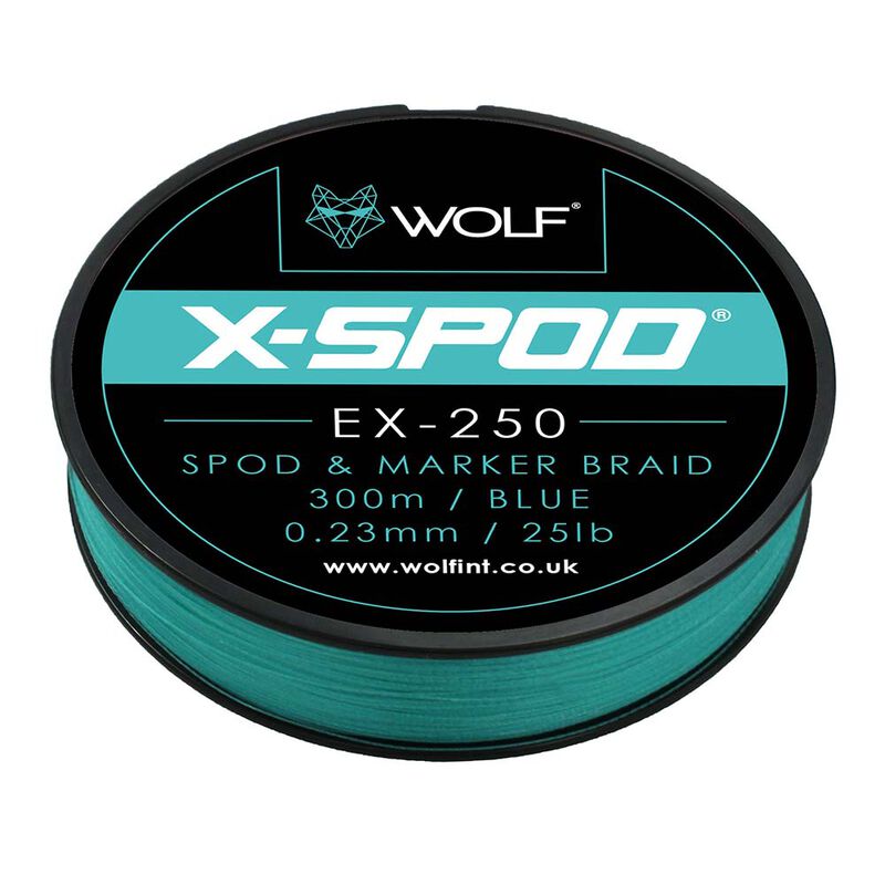 Tresse Spod Wolf X Spod EX 250 Spod and Marker Braid 300m 0.23mm - Tresse | Pacific P&ecirc;che