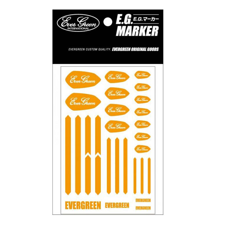 Stickers Evergreen EG Marker - Swimbaits | Pacific P&ecirc;che