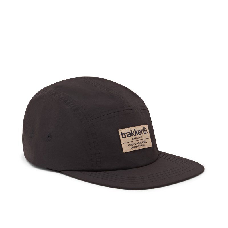 Casquette Trakker CR 5 Panel Black Cap - Casquettes | Pacific Pêche