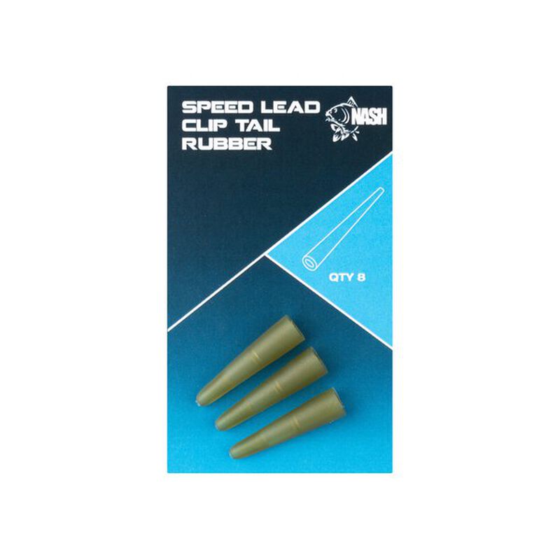 Tétines de Clip Plomb Nash Speed Lead Clip Tail Rubber - Clip plombs et cônes | Pacific Pêche