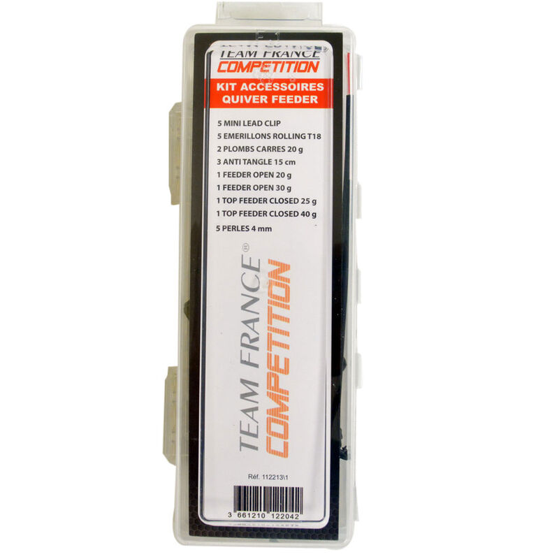 Pack team france kit accessoires quiver feeder - Pack feeder | Pacific Pêche