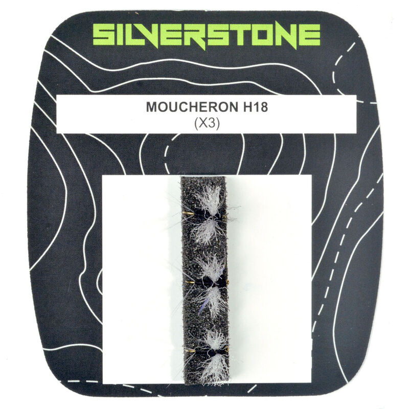 Mouche sèche silverstone moucheron h18 (x3) - Sèches | Pacific Pêche