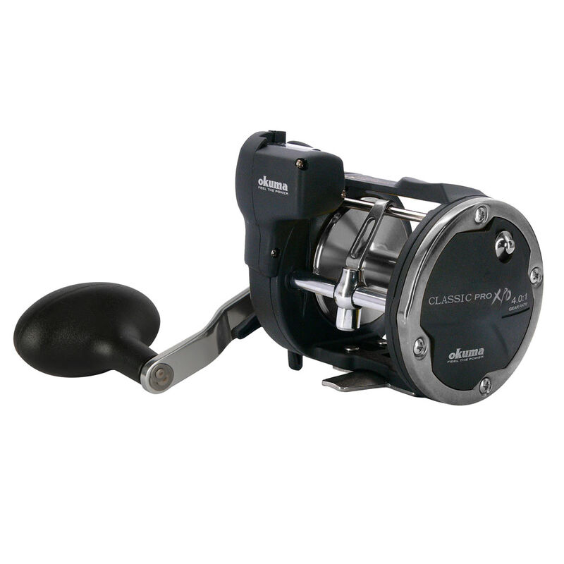 Moulinet tra&icirc;ne okuma classic linecounter xpd 20dlxa - Moulinets tambour Tournant | Pacific P&ecirc;che