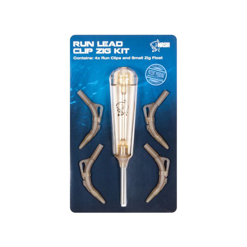 Clip Plombs Zig Nash Run Leau Clip Zig Kit - Clip plombs et cônes | Pacific Pêche