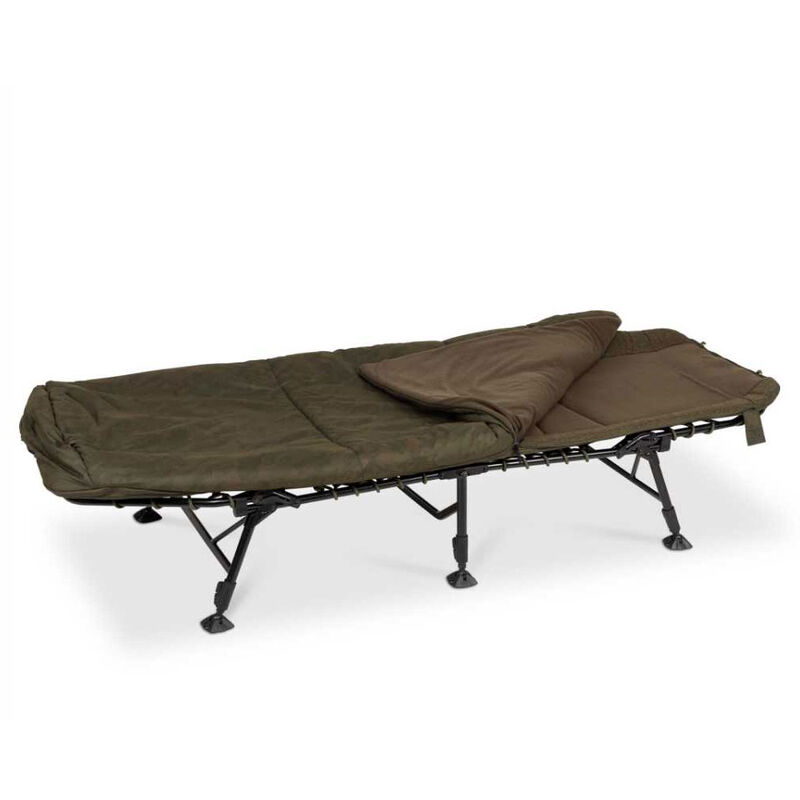 Bedchair Nash Dwarf 4 Fold Sleep System - Bedchairs | Pacific Pêche