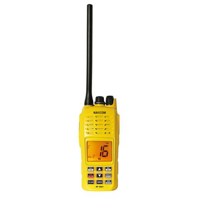 VHF Navicom RT420+ VHF portable 5W - Étanche IPX7 et flottante. flashlight - Vhf/Télephonie | Pacific Pêche