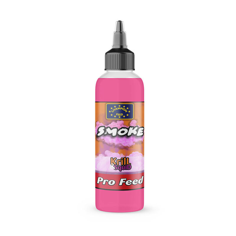 Additif Liquide Champion Feed Smoke 125ml Krill & Squid - Additifs | Pacific Pêche