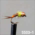 Set Nymphe Garbolino x4 - petites rivières / eaux teintées - Nymphes | Pacific Pêche