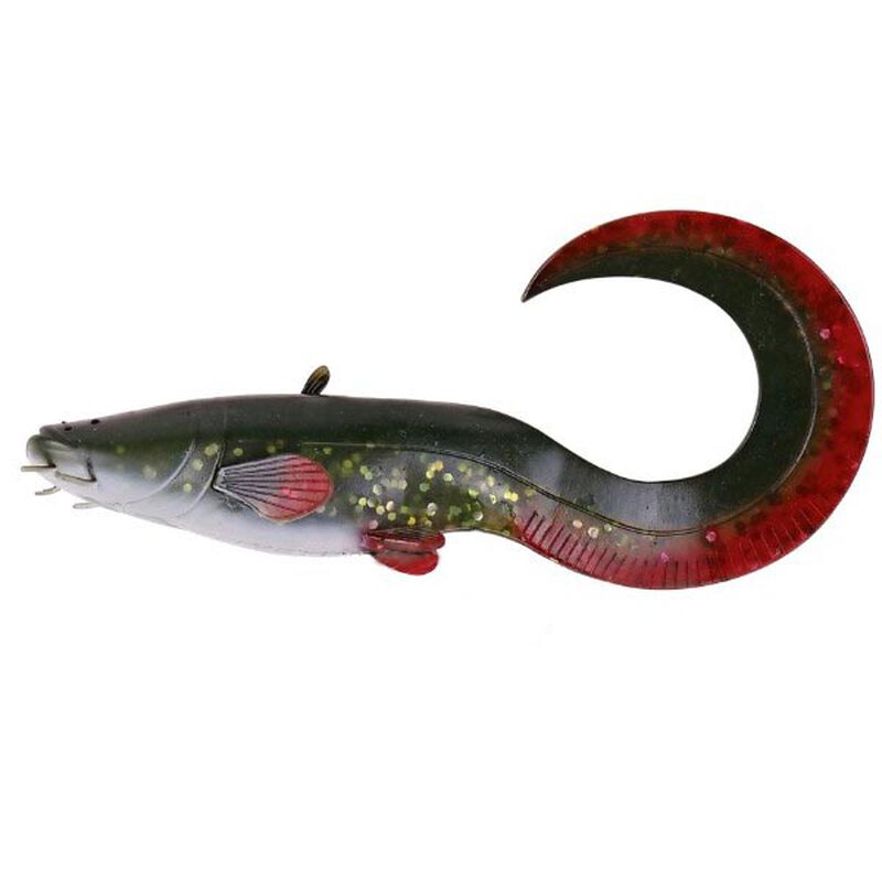 Leurre souple virgule effzett real life catfish curl tail lose body - Virgules | Pacific Pêche