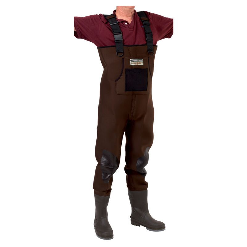 Wader n&eacute;opr&egrave;ne 4mm garbolino precision pro luxe a semelles crantees - Waders | Pacific P&ecirc;che