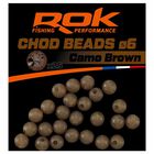 Perle Rok Chod Beads Camo x25 - Perles | Pacific P&ecirc;che
