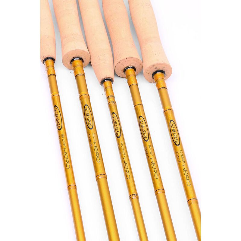 Canne mouche vision nymph hero 10' soie 4 (4 brins) poign&eacute;e c - Cannes | Pacific P&ecirc;che