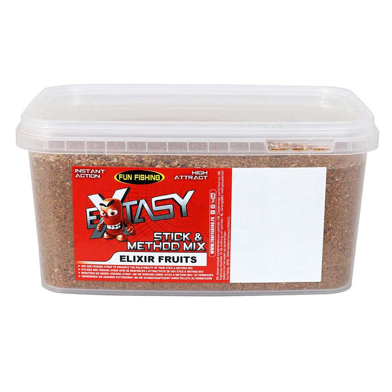 Stick mix funfishing extasy elixir fruits 2kg - Sticks Mix | Pacific P&ecirc;che