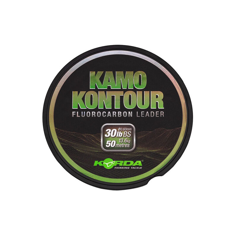 Bas de ligne Korda Kamo Kontour 0.60mm/50m - Leaders | Pacific P&ecirc;che