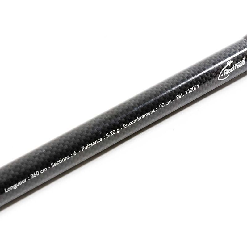 Canne Télescopique Redfish Master Lake XS 360 3m60 (5-20 g) - Cannes télescopiques | Pacific Pêche