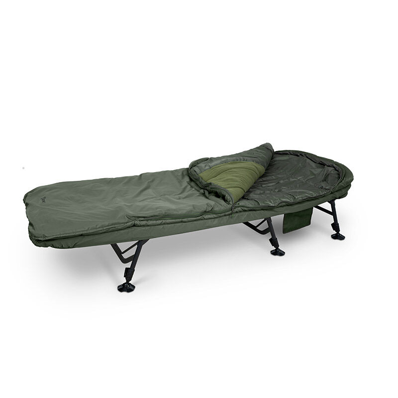 Bedchair Sonik Sleep System Bank-Tek 5 Season WIDE - Bedchairs | Pacific P&ecirc;che