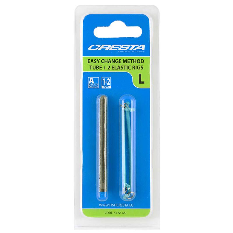 Easy Change Method Tube + 2 Elastic Rigs Cresta - Acc. de montage feeder | Pacific Pêche