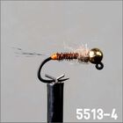 Set Nymphe Garbolino x4 - moyennes et grandes rivières / eaux teintées - Nymphes | Pacific Pêche