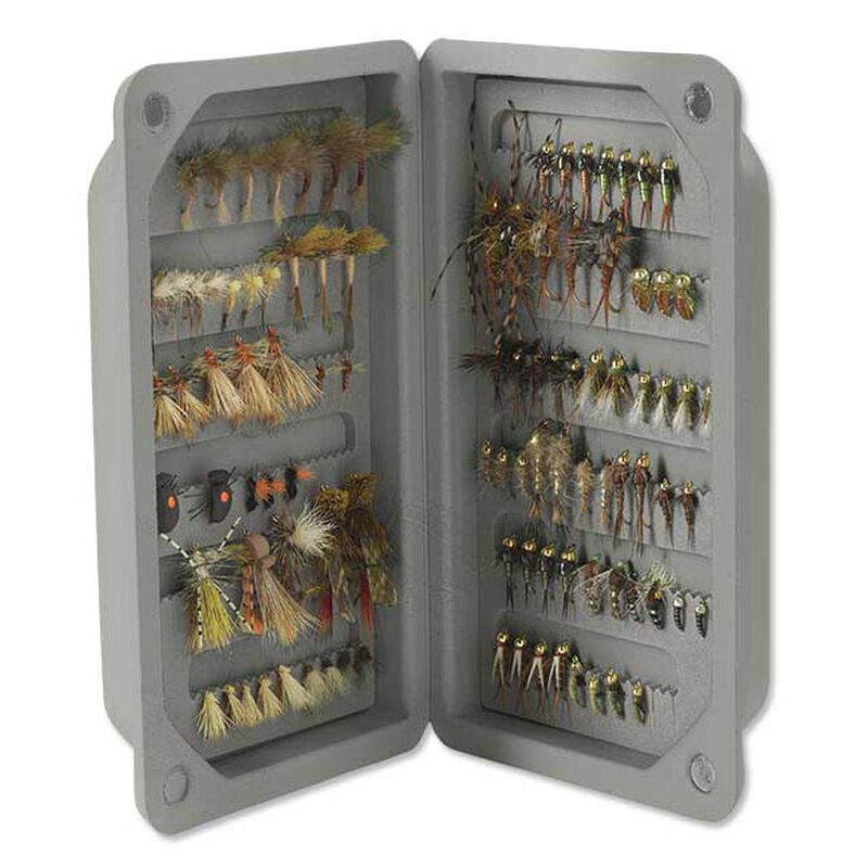 Boîte à Mouches Orvis Green Case + 14 Mouches – Pêche à La Mouche