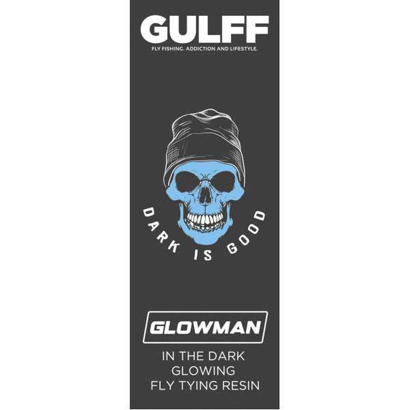 R&eacute;sinu uv gulff glowman 15 ml (phospho) - Vernis | Pacific P&ecirc;che