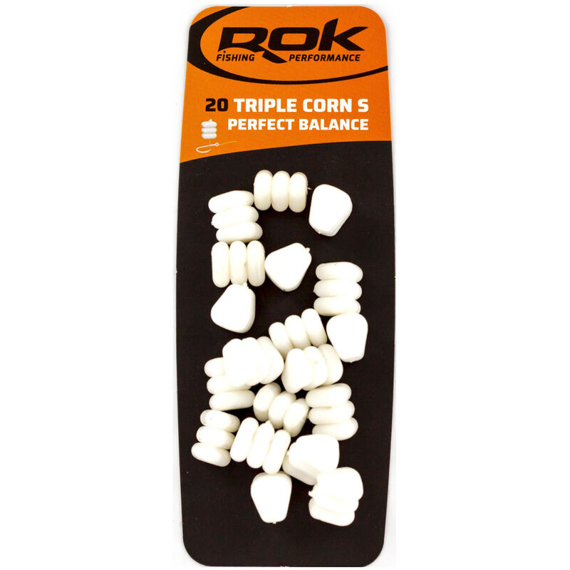 Maïs artificiels carpe rok triple corn s perfect balance (x20) - Imitations | Pacific Pêche