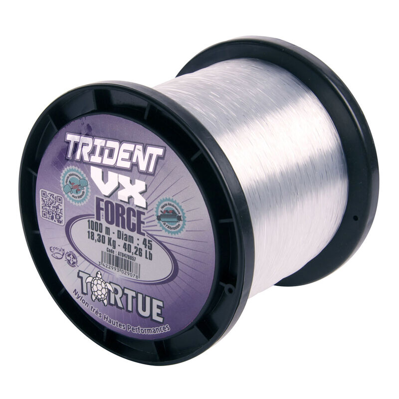 Fil nylon tortue trident vx force bobine de 1000m - Nylons | Pacific Pêche