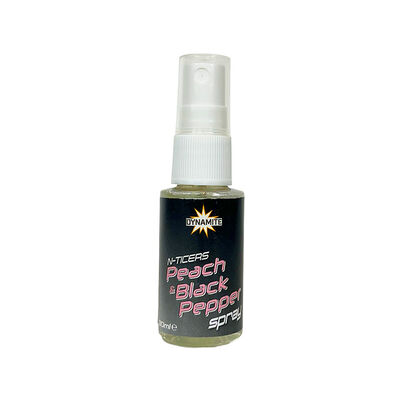 Spray Dynamite Baits Attractant N-Ticers Peach & Pep 30ml - Boosters / dips | Pacific P&ecirc;che