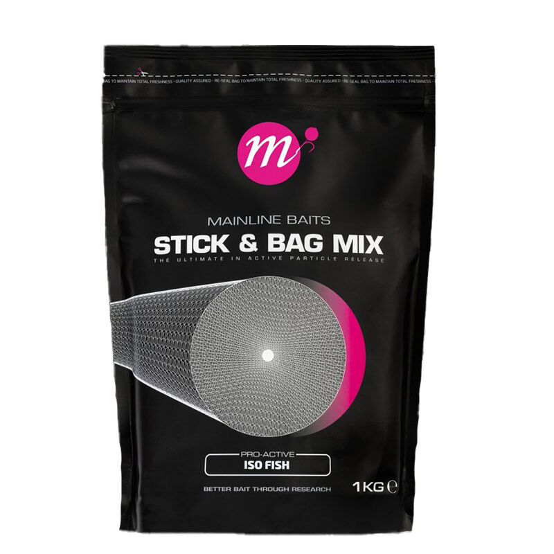 Stick Mix Mainline Iso Fish 1Kg - Sticks Mix | Pacific P&ecirc;che