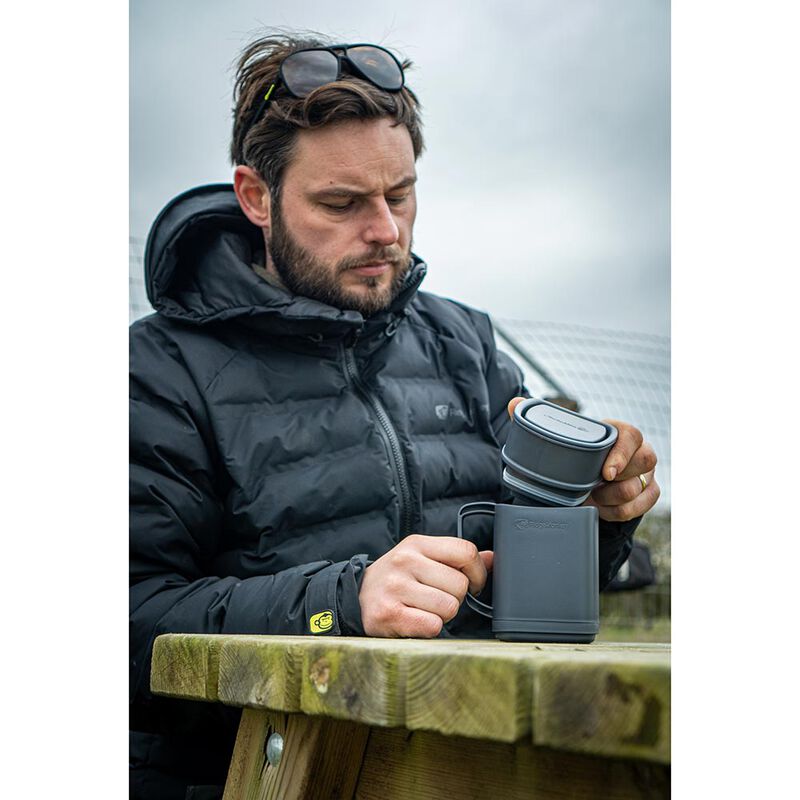 Thermos ridgemonkey set thermomug dlx brew gris - Cuisine/Repas | Pacific P&ecirc;che