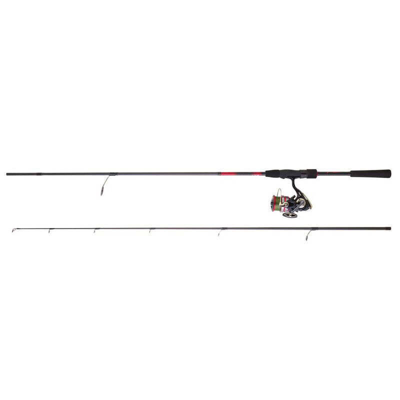 Ensemble Daiwa Ninja Tsuki Canne Ninja 1.83m, 3-10g + Moulinet Ninja LT 2000 + Tresse Daiwa J-Braid x4 0.15mm - Packs et ensembles | Pacific Pêche