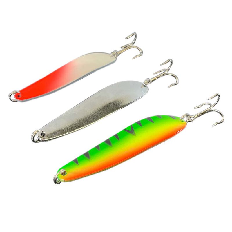 Kit Leurres Silure Overfight Kit Battle Spoon (x3) - Cuillères ondulantes | Pacific Pêche