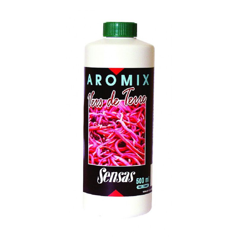 Additif liquide sensas aromix vers de terre 500ml - Additifs | Pacific Pêche