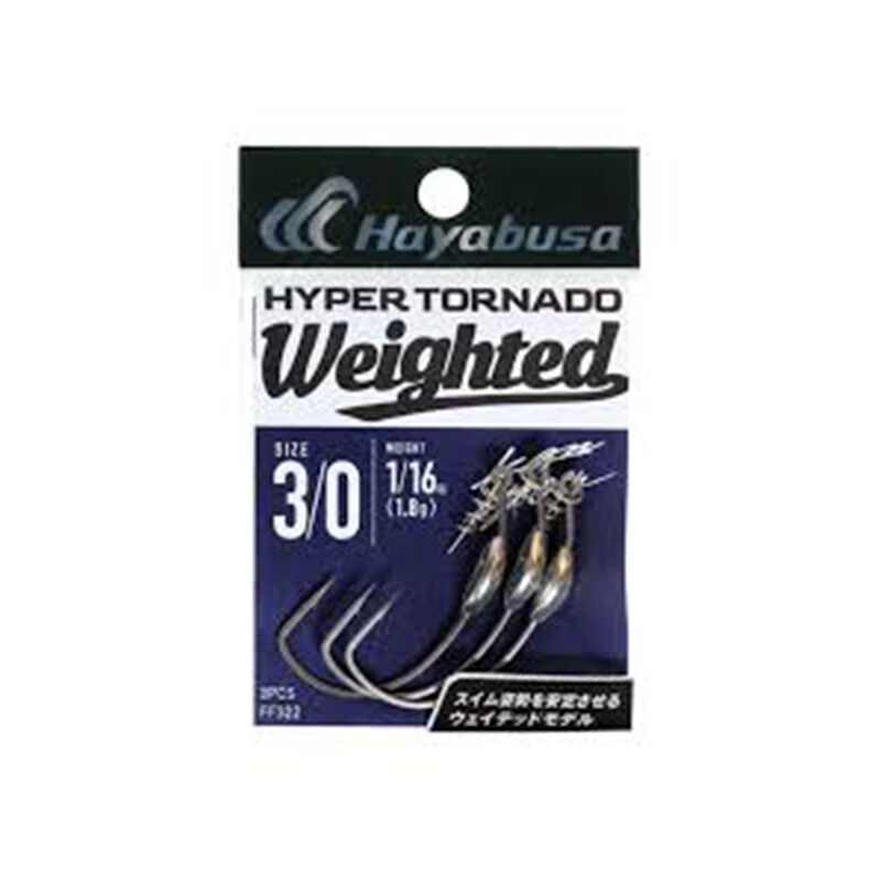 Hame&ccedil;on Texan Hayabusa Hyper Tornado Weighted Taille #6/0 (x3) - Texan | Pacific P&ecirc;che