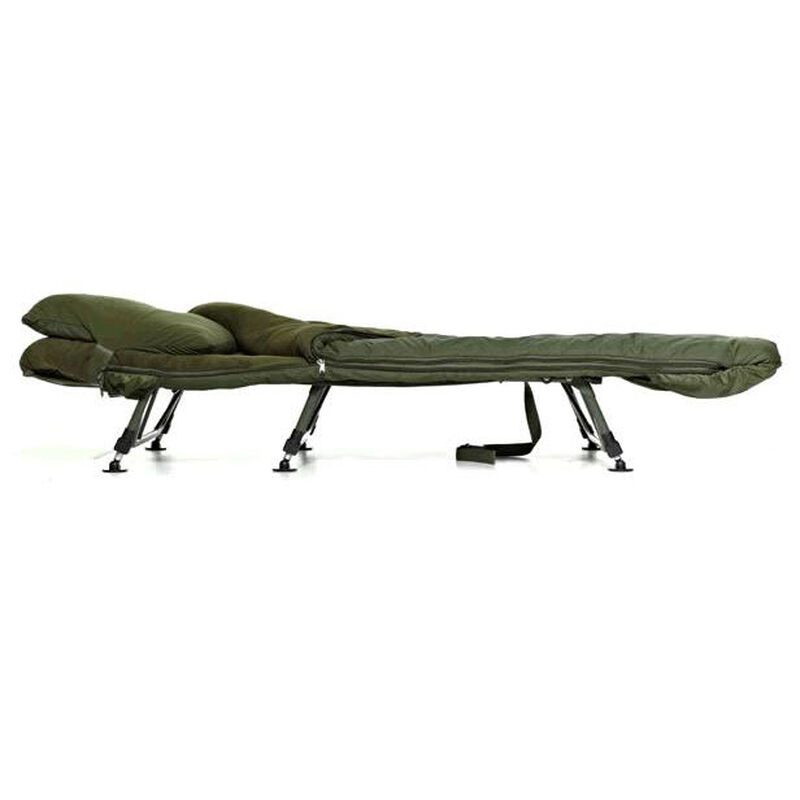 Bedchair trakker rlx flat 6 pieds - Bedchairs | Pacific Pêche