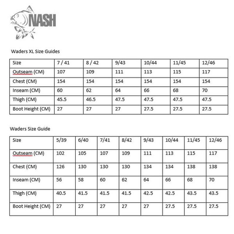 Wader Nash Zero Tolerance HD Wader Camo 44 - Waders | Pacific Pêche