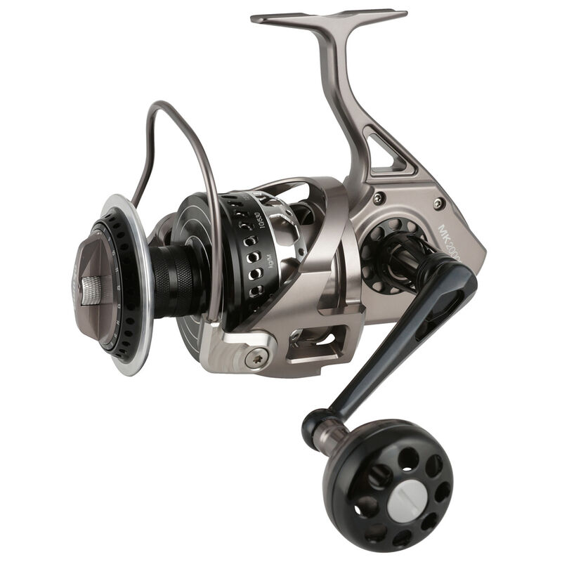 Moulinet spinning okuma makaira 10.000 fd manivelle &agrave; gauche - Moulinets tambour Fixe | Pacific P&ecirc;che