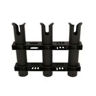 Porte Canne Seanox 3 Cannes Fixe PVC Noir - Am&eacute;nagement Barque | Pacific P&ecirc;che