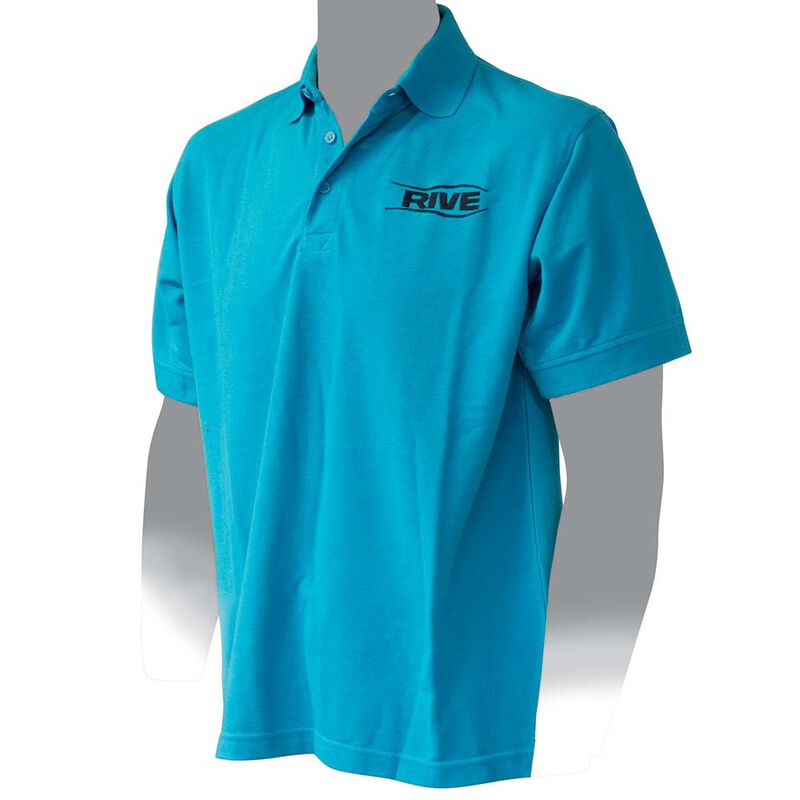 Polo rive manches courtes homme couleur turquoise - Polos | Pacific P&ecirc;che
