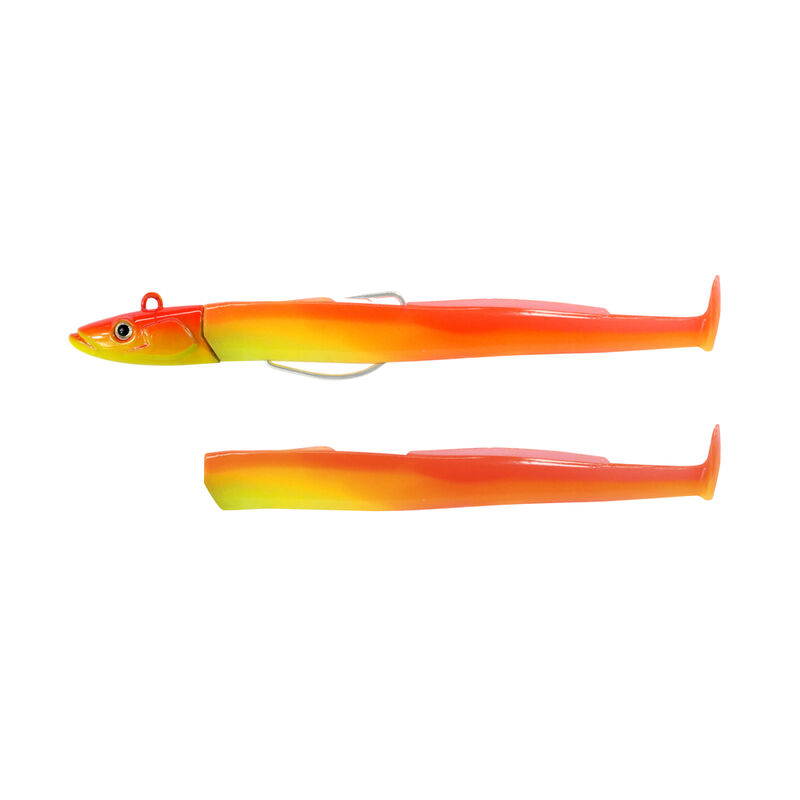 Leurre Fish combo black eel 200  off shore gold - Leurres souples | Pacific Pêche