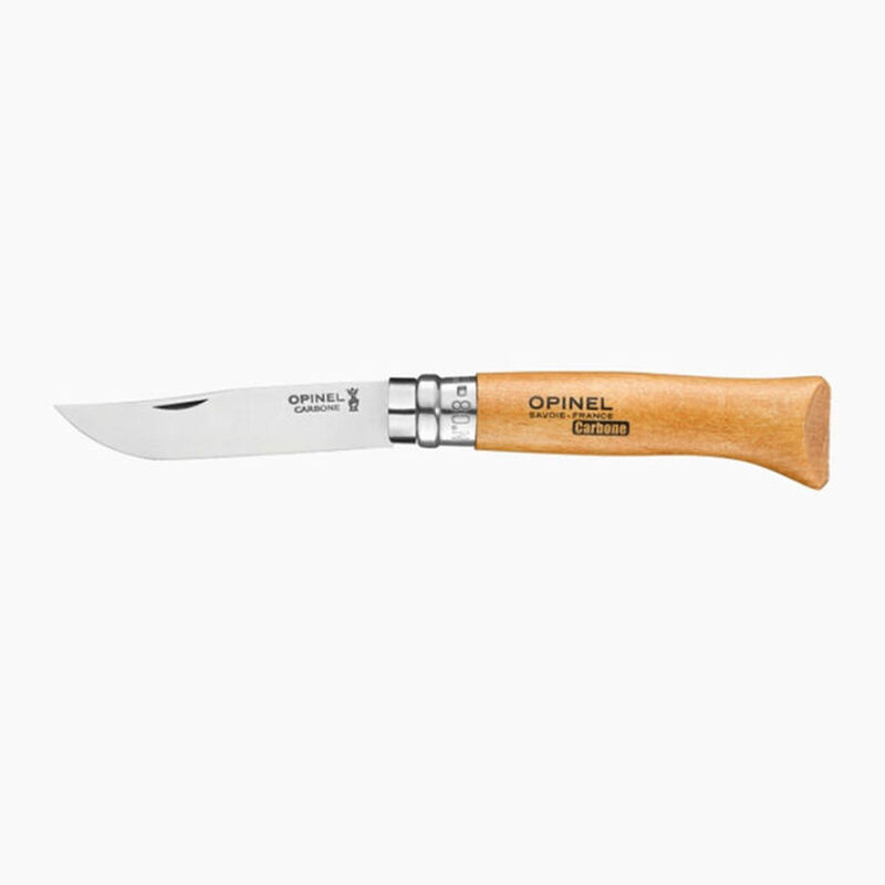 Couteau Opinel N°08 Carbone - Goodies/Gadgets | Pacific Pêche
