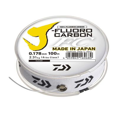 Daiwa J-Fluorocarbone 100m (du 0.18mm au 0.40mm) - Fluorocarbones | Pacific Pêche