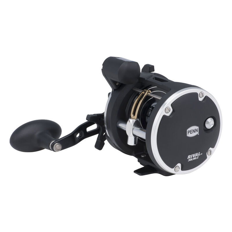 Moulinet tra&icirc;ne penn rival level wind 30 lbs avec compteur - Moulinets tambour Tournant | Pacific P&ecirc;che